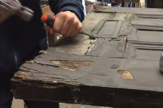 West Little River-wooden-door-repair