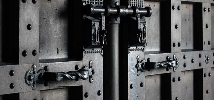 steel entry door repair in West Little River